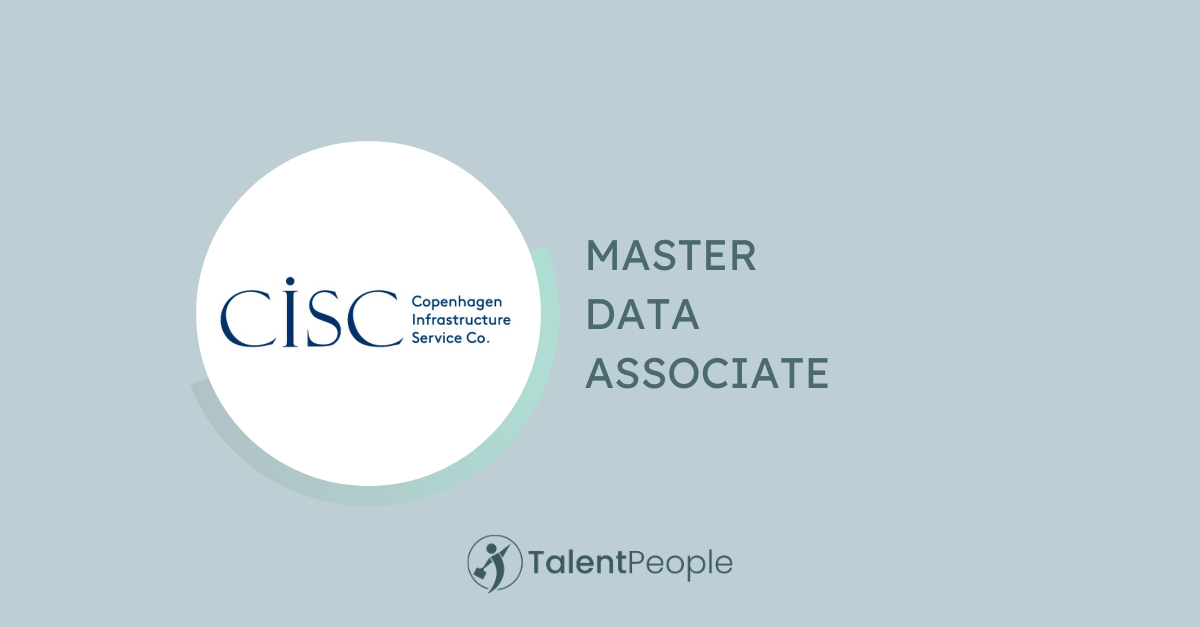Master Data Associate Role at CIP & CISC
