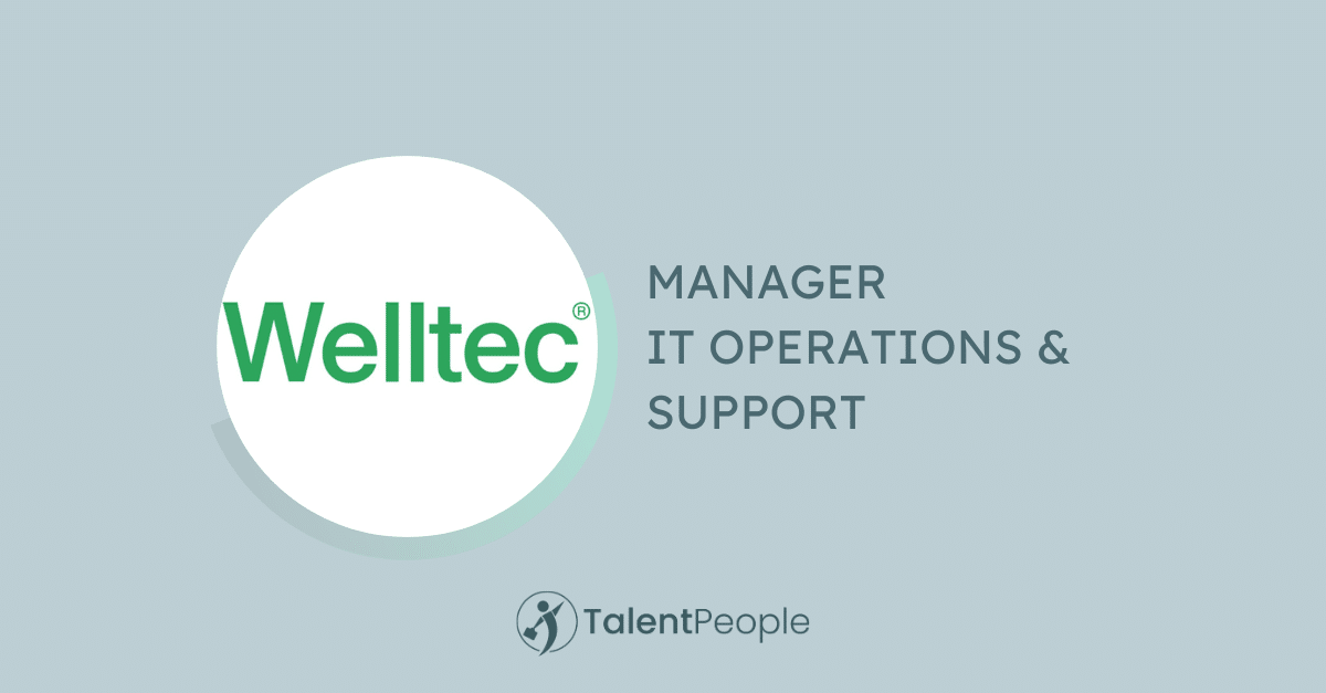 welltec manager it operations and support